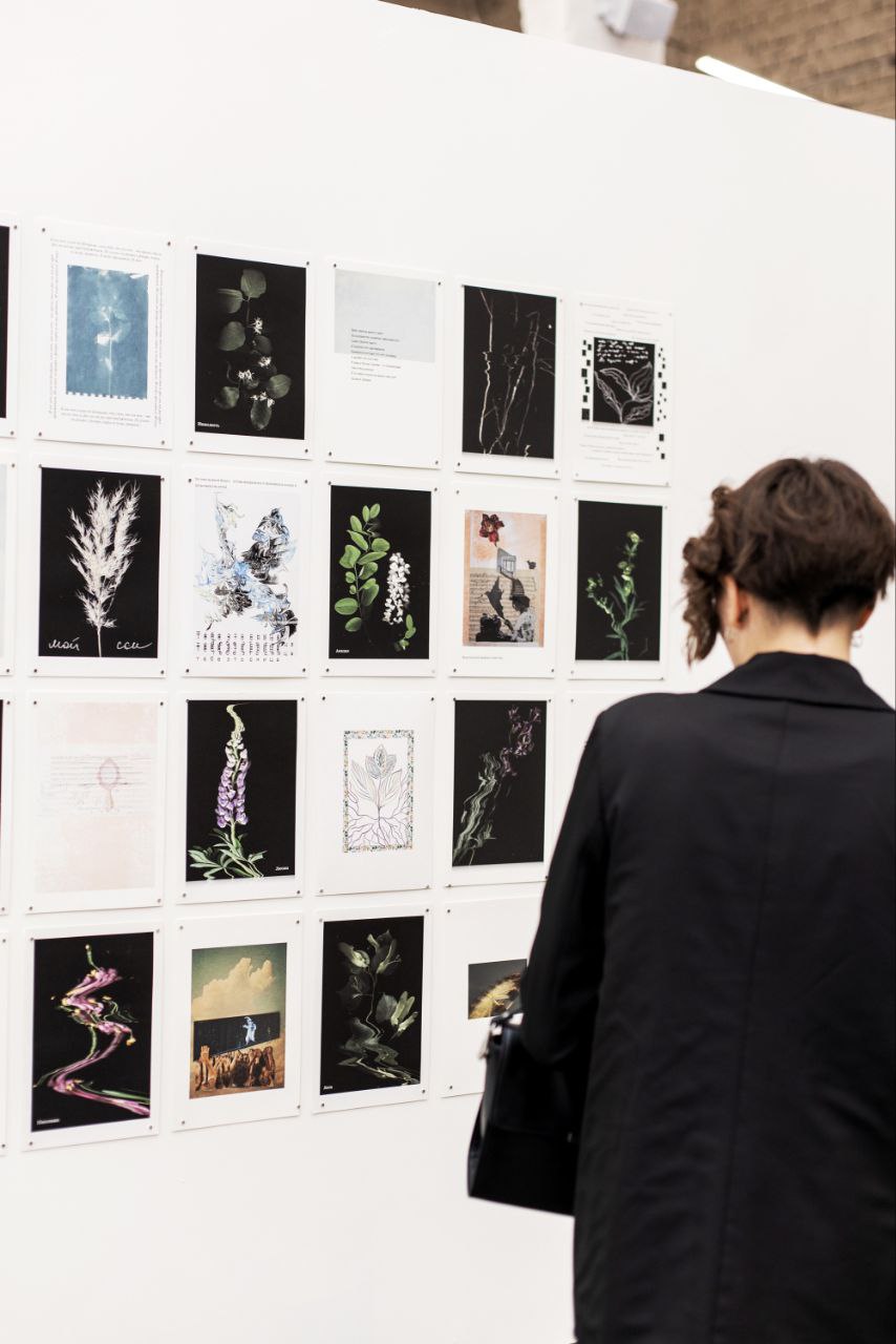 Stella Iakovleva, Colored dreams zine book, Moscow 2024, Extibition view "Waves, Streams, Fields, Clouds" CCI FABRIKA (ru). Photo: Oxana Vinogradova