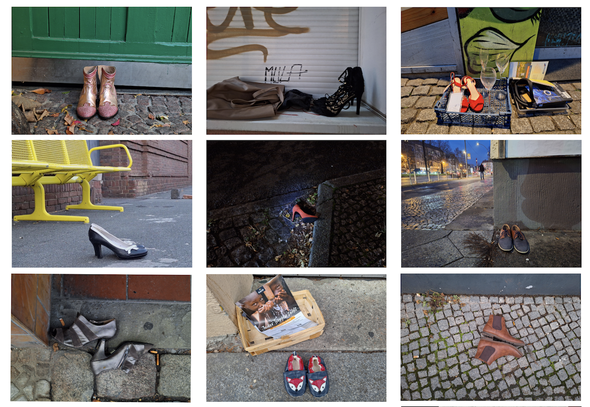 Stella Iakovleva, Still lifes, ongoing series 2024 - 2026. Photo: Stella Iakovleva, shoes